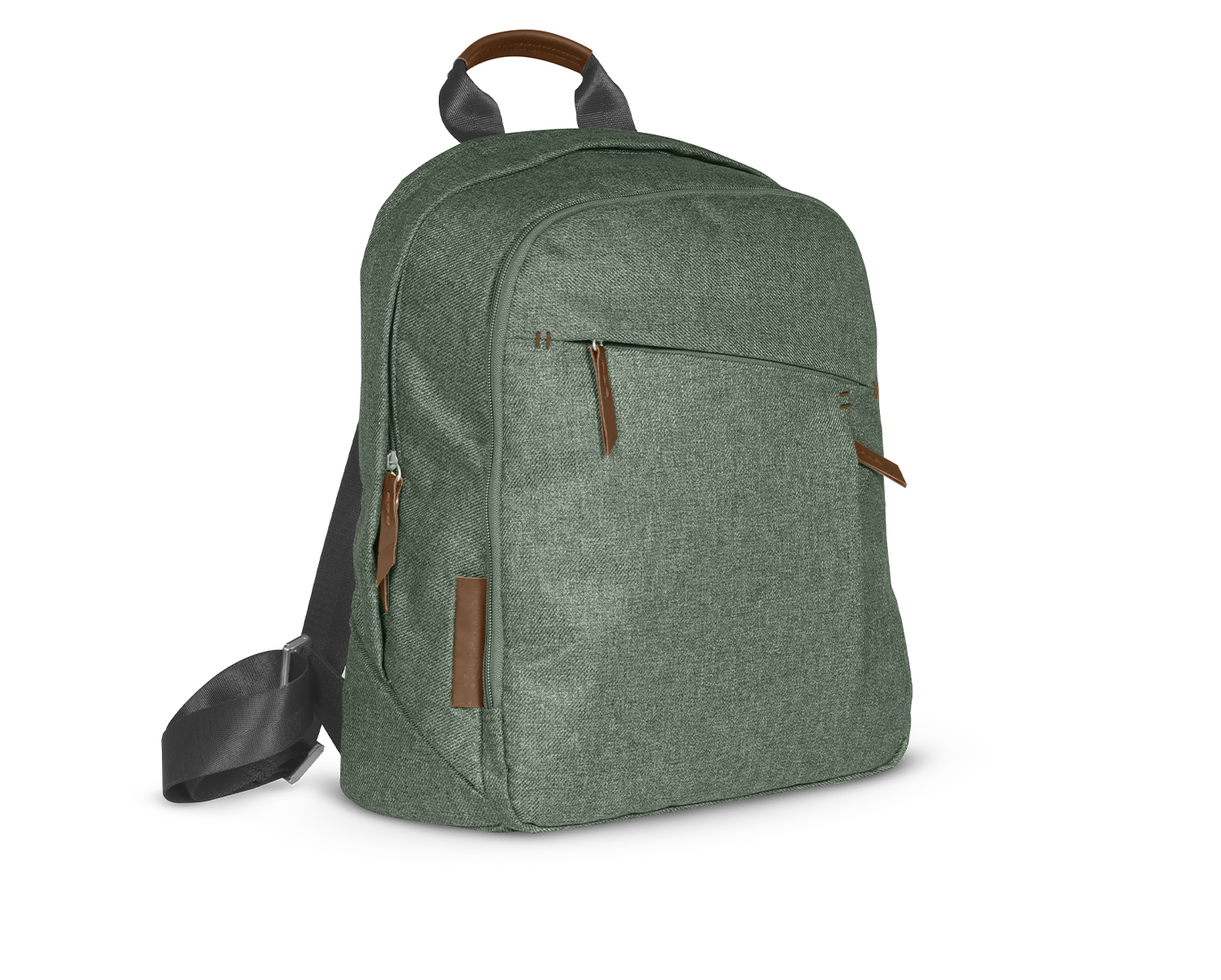 картинка Сумка-органайзер UPPAbaby (рюкзак) EMMET зеленый меланж