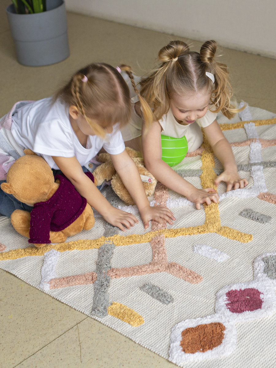 картинка Хлопковый ковер Lillaland DREAMS OF GEOMETRY 120*180