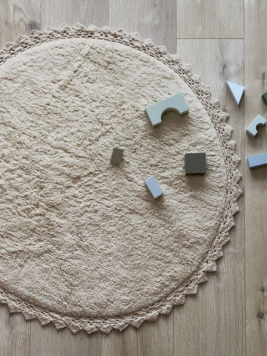 картинка Ковер  ЖЕМЧУЖИНА песочный D110 A