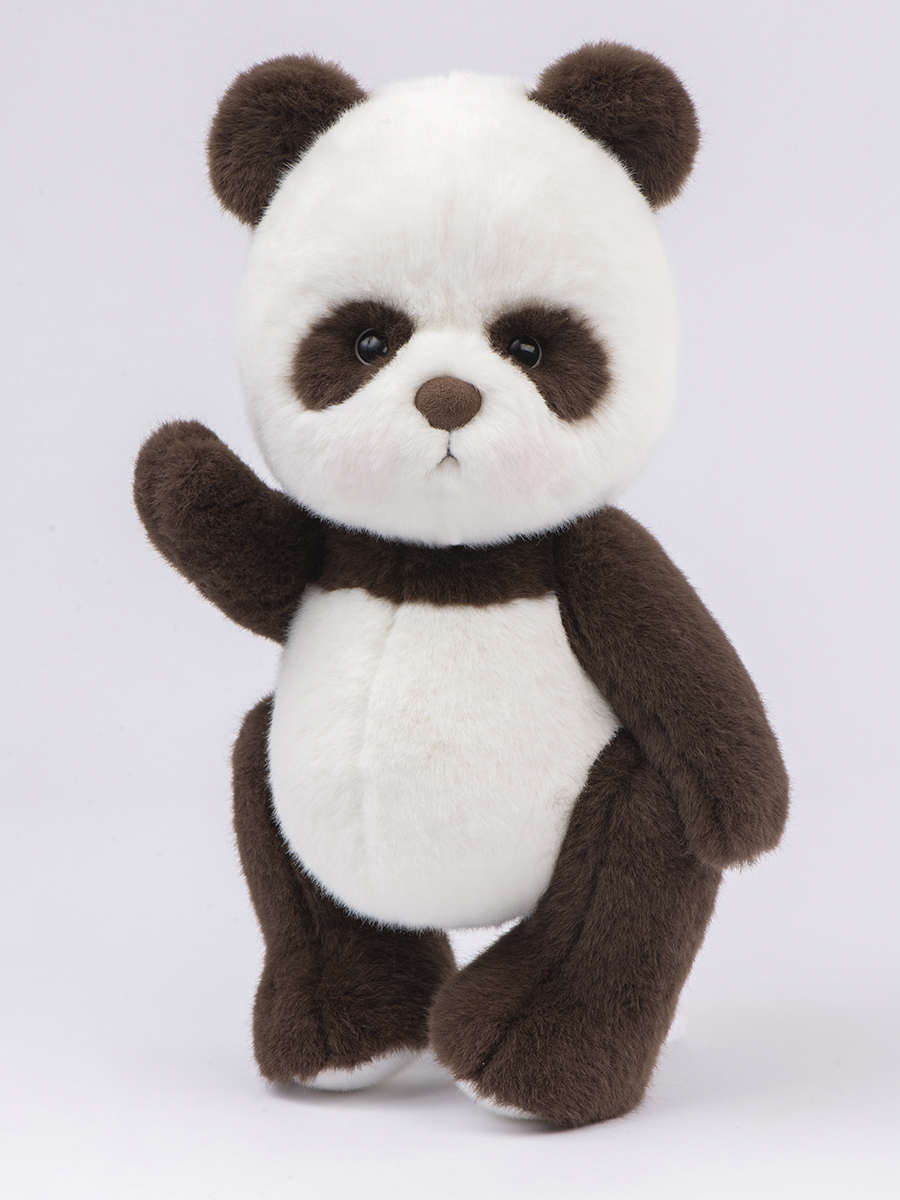 картинка Lina Панда бело-коричневая M (±30 см) 