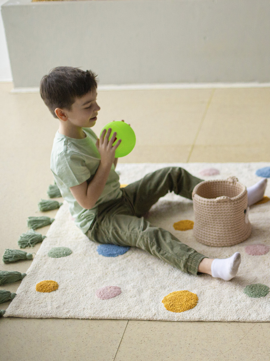 картинка Хлопковый ковер Lillaland LOVELY DOTS 120*180