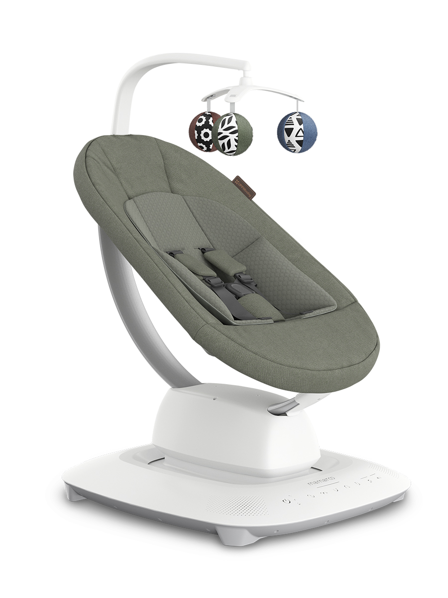 Кресло-качалка UPPAbaby Mamaroo Camila - Dark Green Melange напрокат