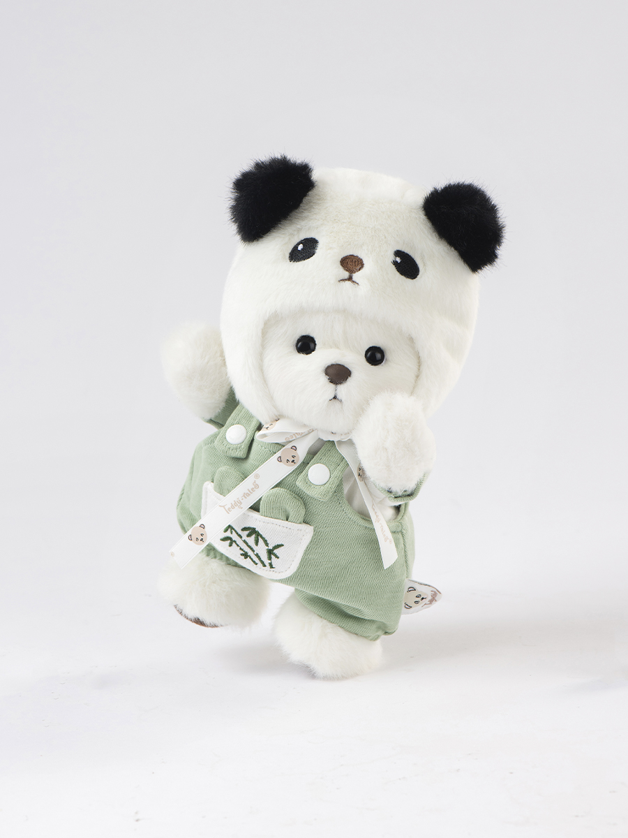 картинка Комплект "Панда в комбинезоне с бамбуком" S