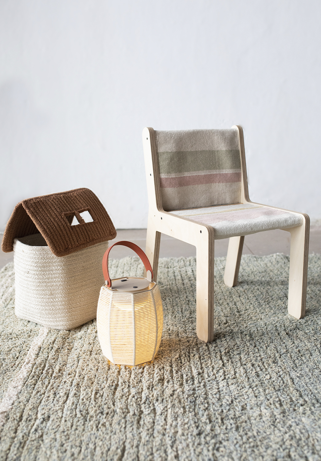 картинка Ковер двусторонний винтажный голубой 170*240