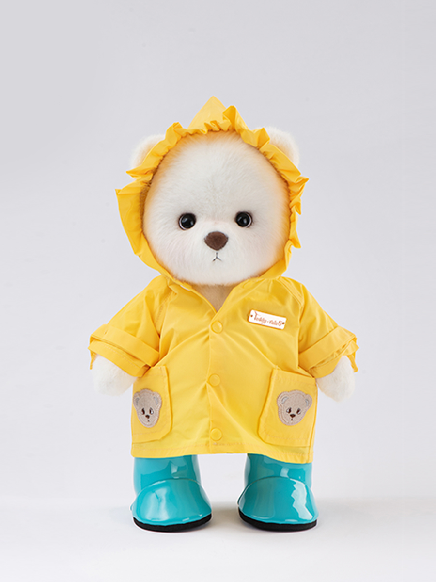 картинка Комплект "Жёлтый дождевик"  M (с туфлями, зонтом)  