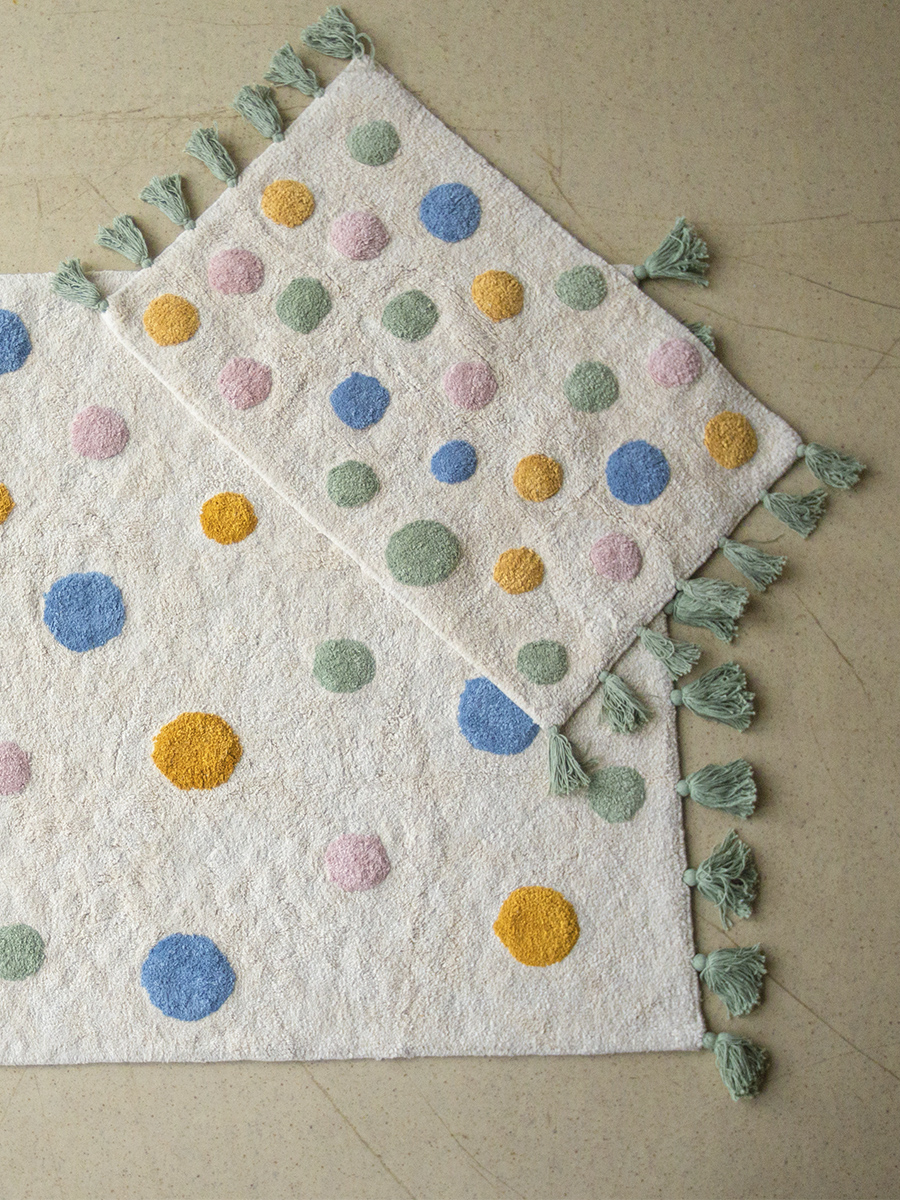 картинка Хлопковый ковер Lillaland LOVELY DOTS 60*90