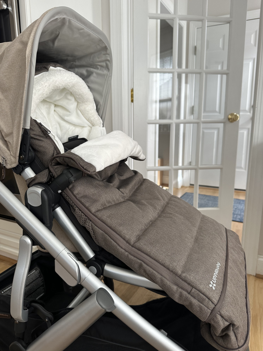 картинка Чехол-конверт утепленный с мехом UPPAbaby OWEN  шоколаный 