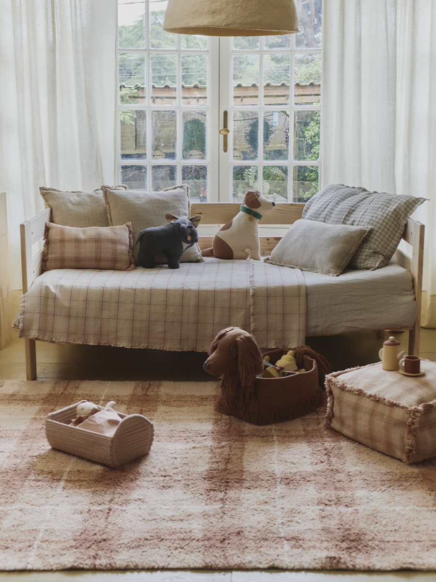 картинка Подушка Этнос розовая 25*40