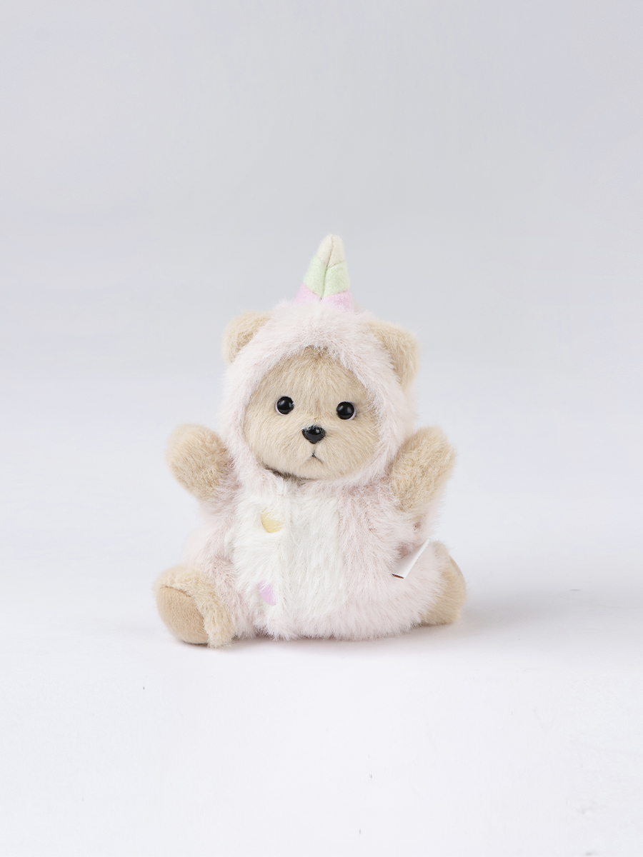 картинка Костюм "Розовый единорог" - брелок XS  