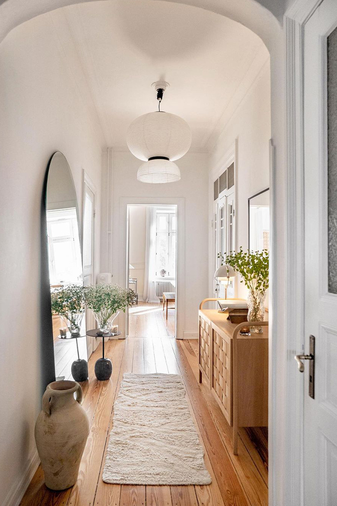 картинка Шерстяной стираемый ковер ENKANG IVORY 70*200