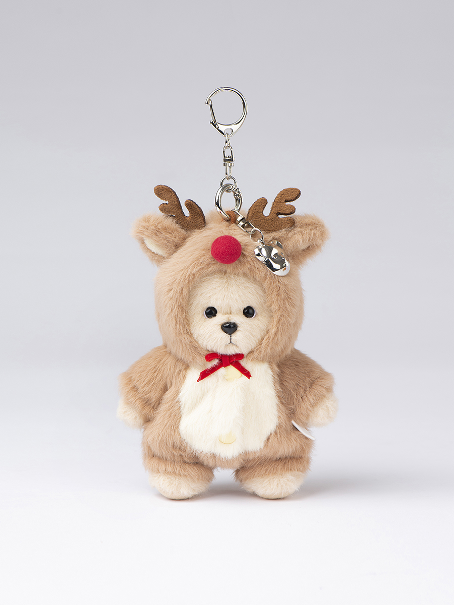 картинка Костюм "Рождественский олень" - брелок XS  