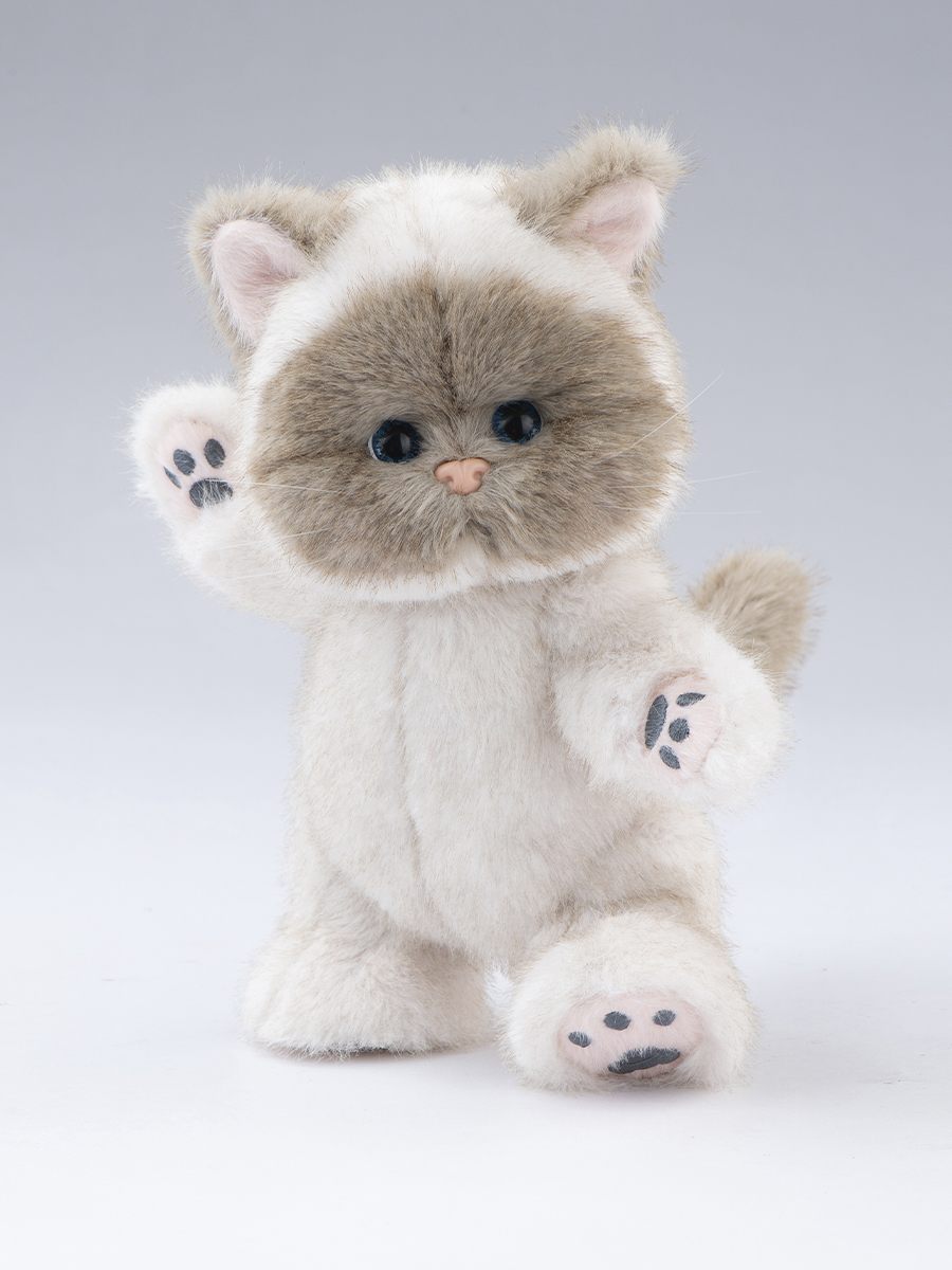 картинка Lina Кошка Сиамская белая S (±20 см) 