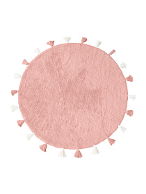 Хлопковый ковер Lillaland COLORFUL PINK D140