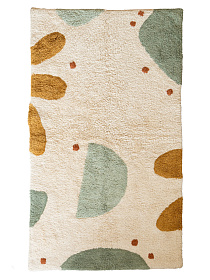 Хлопковый ковер Lillaland Растительный орнамент 160*230