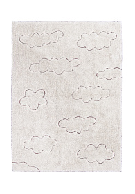 Стираемый ковер RugCycled Облака 140*200
