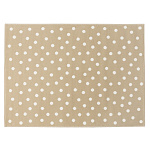 Ковер акриловый Горошек Dots Nude (бежевый) 120*160