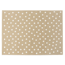 Ковер акриловый Горошек Dots Nude (бежевый) 120*160