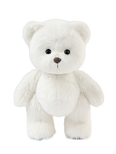 Lina Медведь (длинная шерсть) M (±20 см) белый цвет  