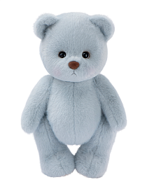 Lina Медведь (короткая шерсть) M (±30 см) серо-голубой цвет  