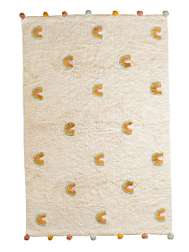 Хлопковый ковер Lillaland Ретро радуги 120*180