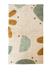 Хлопковый ковер Lillaland Растительный орнамент 120*180