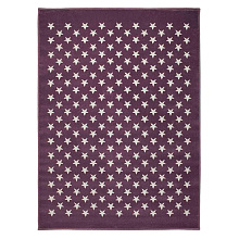 Ковер акриловый Звезды Stars Purple (фиолетовый) 120*160 