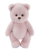 Lina Медведь (длинная шерсть) M (±30 см) персиково-розовый цвет  