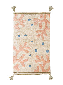 Хлопковый ковер Lillaland Коралловое море 60*90