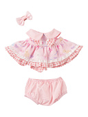 Комплект "Бантики-сердечки" S