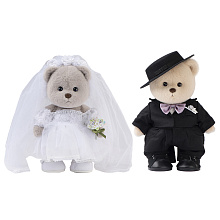 Lina Медведь Романтическая серия пара (мужчина+женщина) с костюмом M (±30 см)  