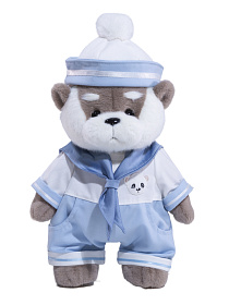 Lina Выдра Оскар серая в костюме размер M (±30 см) 