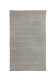 Шерстяной стираемый ковер Steppe - Sheep Grey 200*300