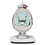4moms mamaRoo New серебро+Вкладыш Mint/Cool Mesh