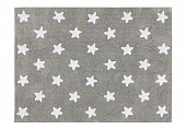 Ковер Звезды Stars  (серый с белым) 120*160