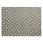 Ковер акриловый Горошек Dots Grey (серый) 120*160