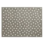 Ковер акриловый Горошек Dots Grey (серый) 120*160