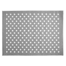 Ковер акриловый Звезды Stars Grey (серый) 120*160 