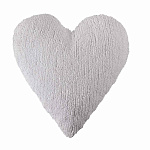 Подушка Сердце Heart (белая) 50*45