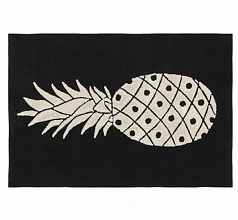 Ковер Ананас Pineapple (черный белый) 140*200