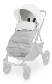 Чехол-конверт утепленный с мехом UPPAbaby ANTHONY серая джинса