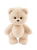 Lina Медведь (длинная шерсть) S (±20 см) молочный цвет  