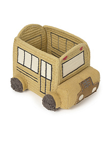 Корзина  Мини школьный автобус 22*19*15