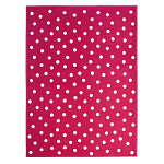 Ковер акриловый Горошек Dots Fuchsia (розовый) 120*160